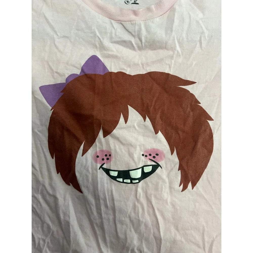 Disney Pixar Up T-Shirt Womens‎ Small Pink Ellie Grape Soda Graphic Tee